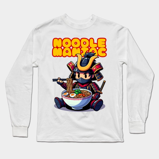 Shogun Noodle Long Sleeve T-Shirt by NoodleManiac